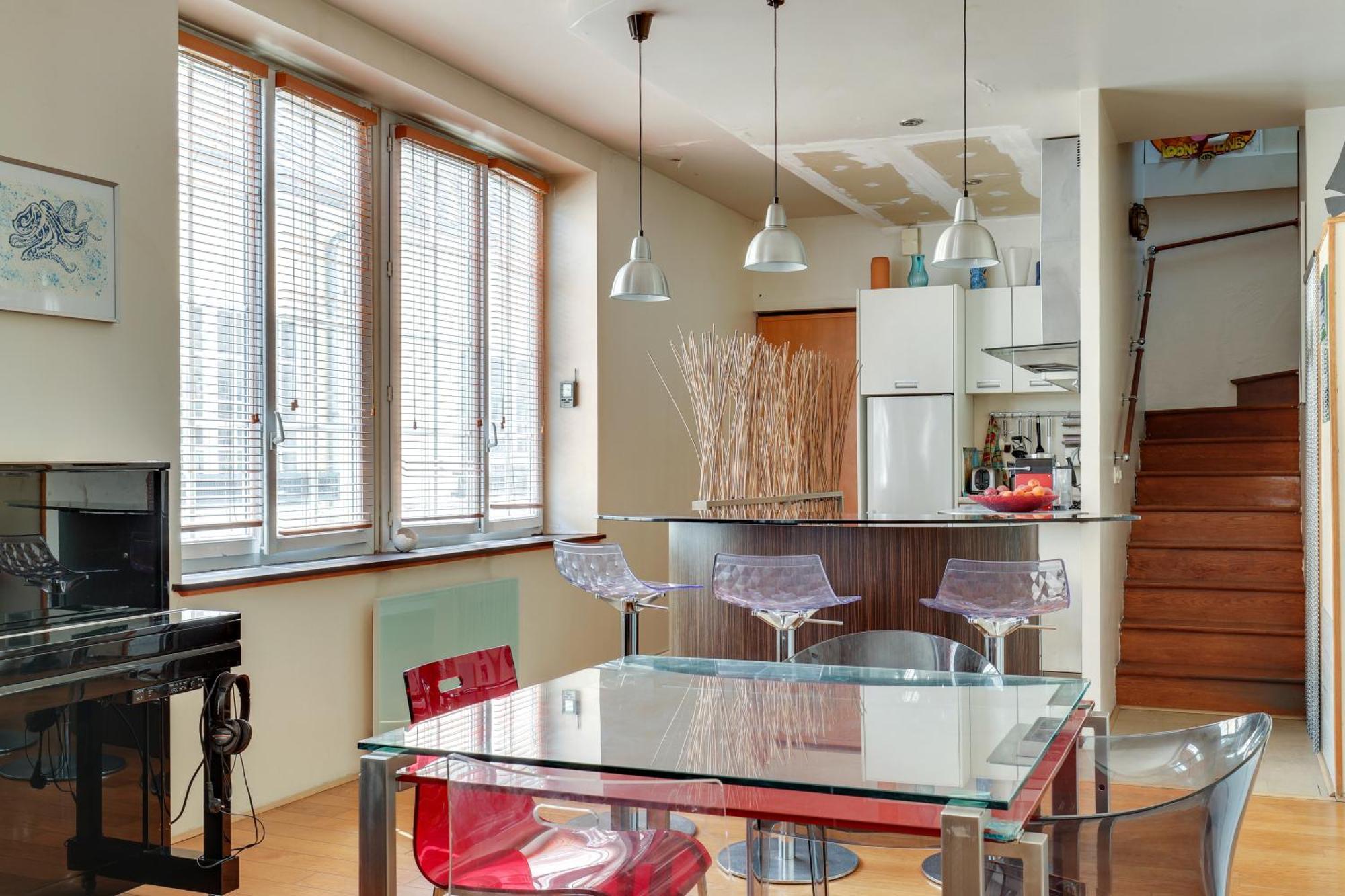 Duplex Calme Et Lumineux Au Coeur De Bastille Paris Exterior photo