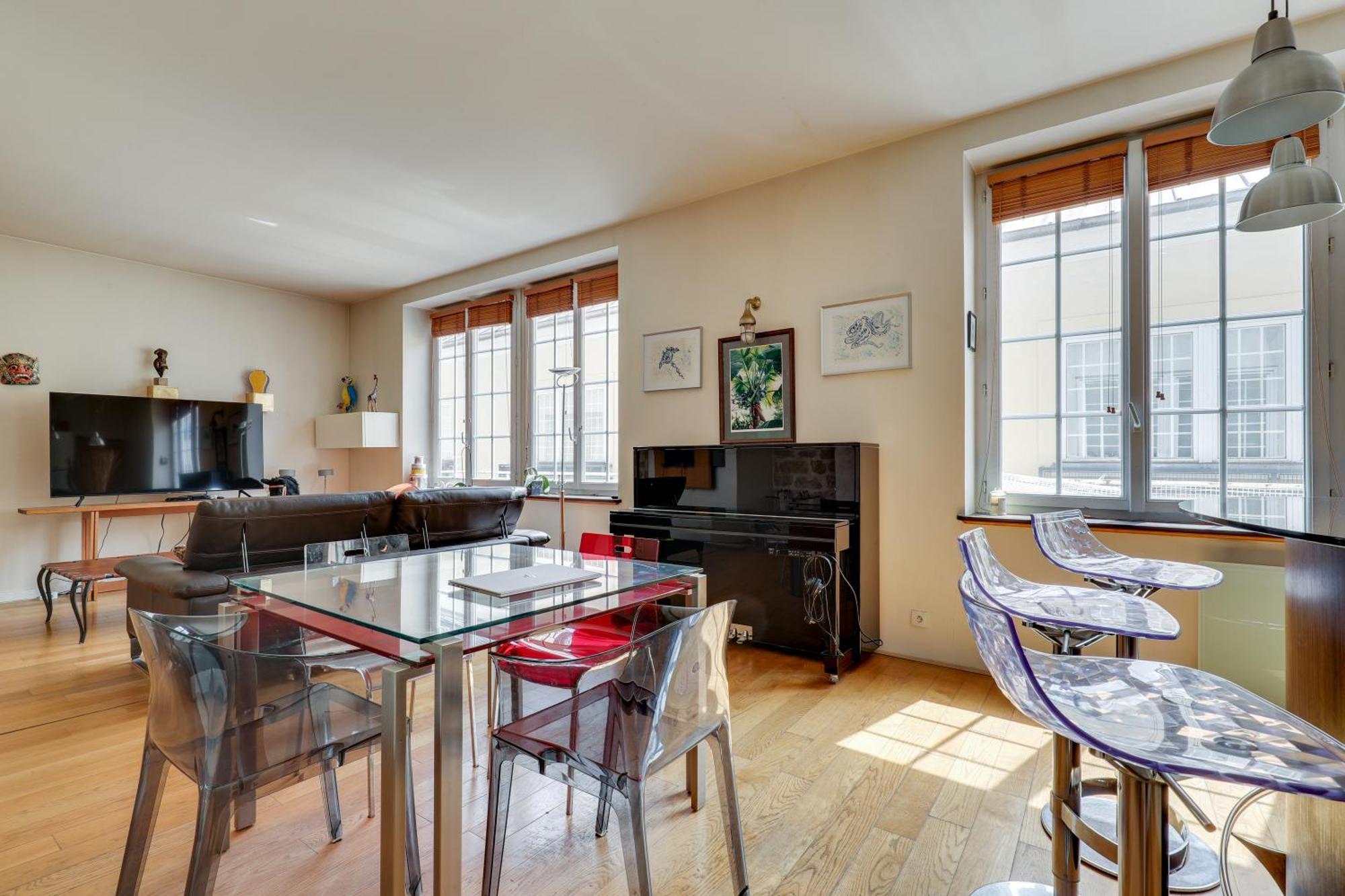 Duplex Calme Et Lumineux Au Coeur De Bastille Paris Exterior photo